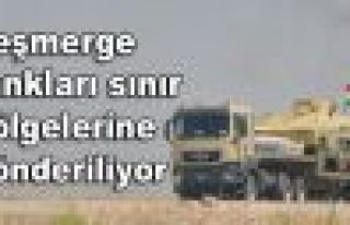Peşmerge tankları sınır bölgelerine gönderiliyor