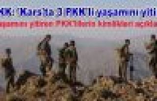 PKK: 'Kars'taki 3 PKK'li yaşamını yitirdi'