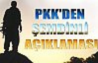 PKK'den Şemdinli açıklaması