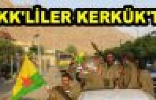 PKK'liler Kerkük'te