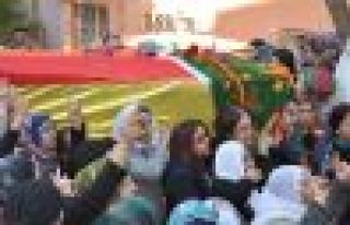 Polis baskınında öldürülen Dilan Kortak toprağa...