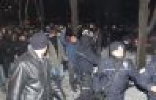 Polis destekli ülkücü abluka