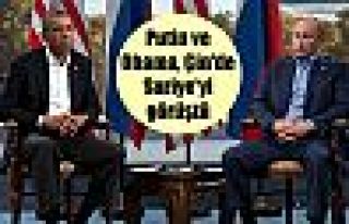 Putin ve Obama, Çin'de Suriye'yi görüştü