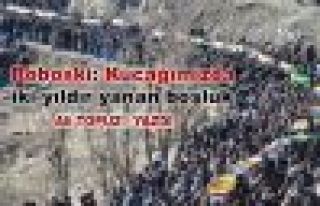 Roboski: Kucağımızda iki yıldır yanan boşluk