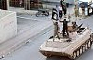 Rus askerleri ilk kez IŞİD'in eski 'başkenti' Rakka'da