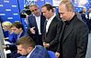 Rusya'daki seçimde Putin’in desteklediği parti...