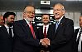 Saadet'ten geçmiş olsun ziyareti