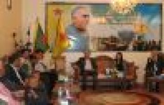 Şandeya Şepêla Avakirina Sûriyê çû Serêkaniyê