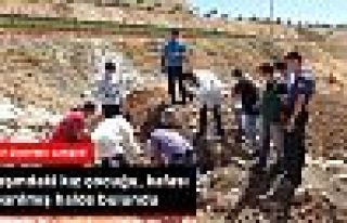 Şanlıurfa'da toprağa gömülmüş çocuk cesedi...