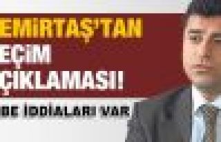 Selahattin Demirtaş: Şaibe İddiaları Var