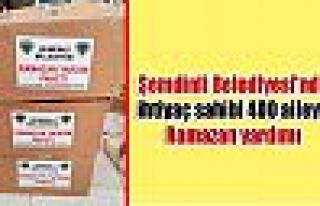 Şemdinli Belediyesi'nde ihtiyaç sahibi 400 aileye...