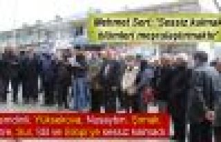 Mehmet Sert: 'Sessiz kalmak ölümleri meşrulaştırmaktır'