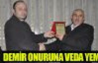 Şemdinli Devlet Hastanesi'nden personeline veda