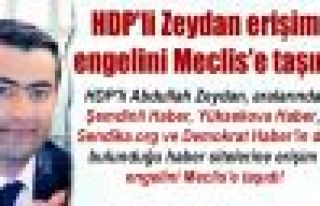 Şemdinli Haber'e yönelik sansür meclise taşındı