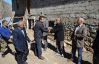 Şemdinli Kaymakamı Murat Öztürk'ten köy ziyaretleri