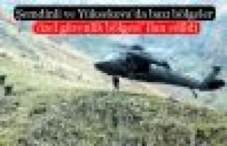 Şemdinli ve Yüksekova'da bazı bölgeler 'özel...