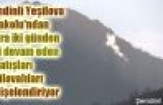 Şemdinli Yeşilova Karakolu'ndan sınıra top atışı