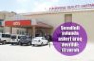 Şemdinli yolunda kaza: 13 Asker yaralandı