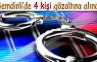 Şemdinli'de 4 kişi gözaltına alındı