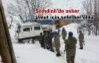 Şemdinli'de asker Umut için seferber oldu