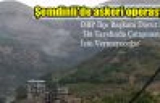 Şemdinli'de askeri operasyon, kırsal alanlar bombalanıyor...