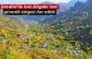 Şemdinli'de bazı bölgeler özel güvenlik bölgesi...