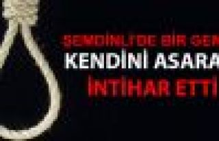 Şemdinli'de bir genç iple kendini asarak yaşamına...