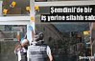 Şemdinli'de bir iş yerine silahlı saldırı