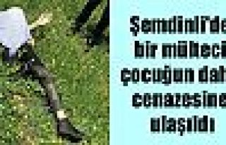 Şemdinli'de bir mülteci çocuğun daha cenazesine...