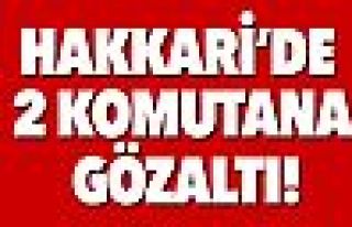 Şemdinli'de, Bolu Komando Tugay Komutanı Tuğgeneral...