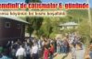 Şemdinli'de çatışmalar 6. gününde