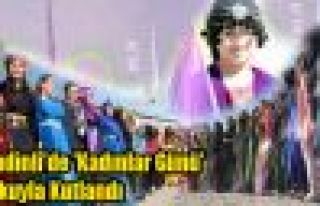 Şemdinli'de 'Kadınlar Günü' coşkuyla kutlandı