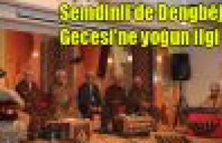 Şemdinli'de Dengbêjler Gecesi'ne yoğun ilgi