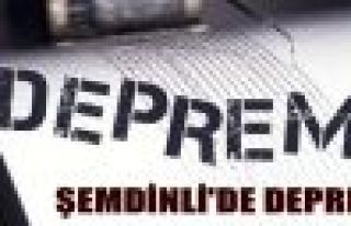 Şemdinli'de 3.9 Şiddetinde Deprem