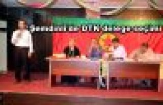 Şemdinli'de DTK delege seçimi