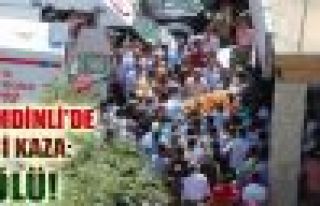 Şemdinli'de feci kaza: 1 Ölü