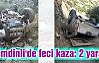 Şemdinli'de feci kaza: 2 yaralı