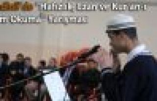 Şemdinli'de 'Hafızlık, Ezan ve Kur'an-ı Kerim...