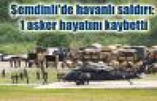 Şemdinli'de havanlı saldırı: 1 asker hayatını...
