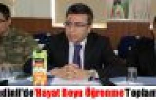 Şemdinli'de 'Hayat Boyu Öğrenme' toplantısı