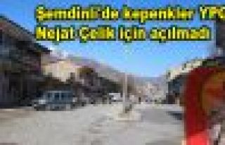 Şemdinli'de kepenkler YPG'li Nejat Çelik için açılmadı