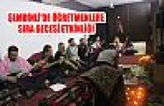Şemdinli'de Öğretmenler için 'Sıra Gecesi' düzenlendi