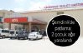 Şemdinli'de patlama: 2 çocuk ağır yaralandı