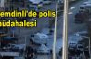 Şemdinli'de polis müdahalesi