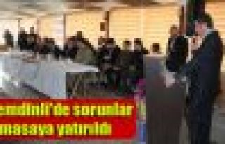 Şemdinli'de sorunlar masaya yatırıldı