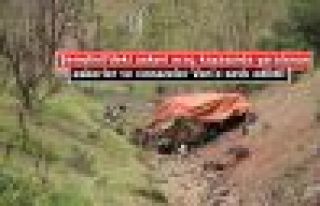 Şemdinli'deki kazada yaralanan askerler ve cenazeler...