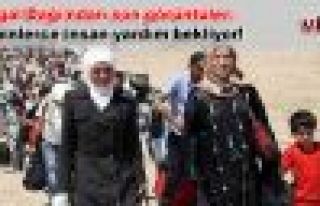 Şengal Dağı'nda On binlerce insan yardım bekliyor