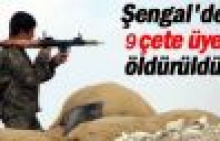 Şengal'de 9 çete öldürüldü