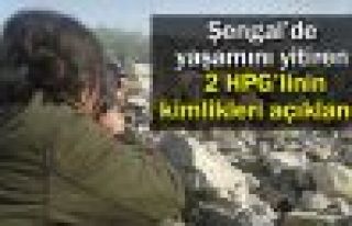 Şengal'de yaşamını yitiren 2 PKK'linin kimlikleri...
