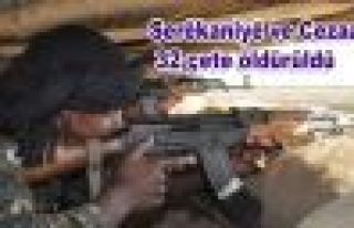 Serekaniye ve Cezaa'da 32 çete öldürüldü